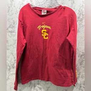Nike USC long sleeve nike youth size XL 16-18 red